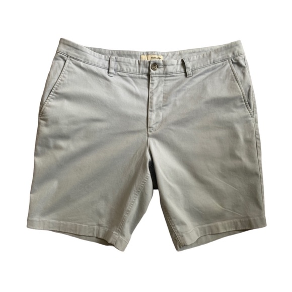 Hawker Rye Men’s Chino‎ Shorts Light Baby Blue Size 36x9 - Picture 1 of 13